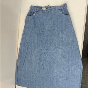 Pendleton Light Blue A-Line Skirt size 14